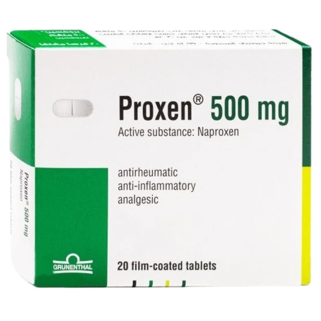 Buy Proxen 500mg Naproxen Tablets, Pack of 20's Online in the UAE ...