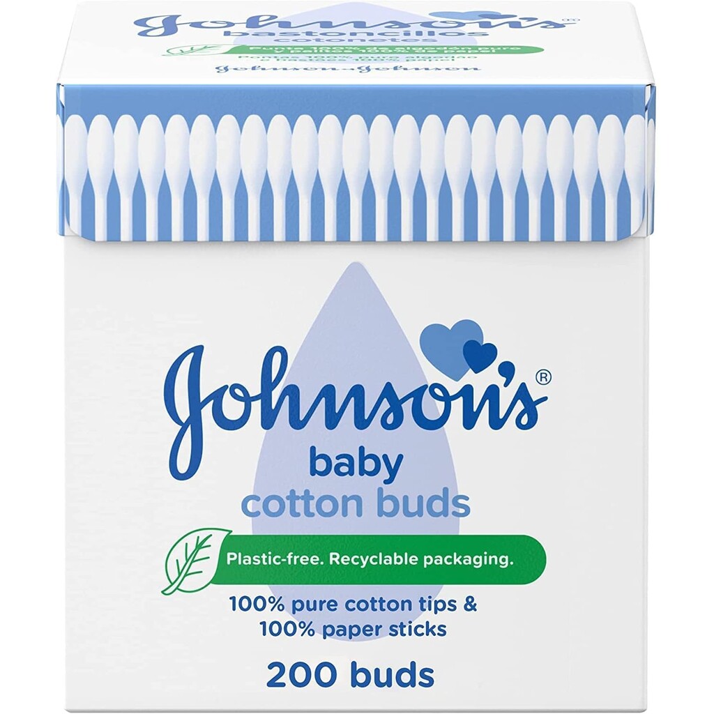 جونسون آند جونسونJohnson & Johnson أعواد قطنية نقية  200 قطعة