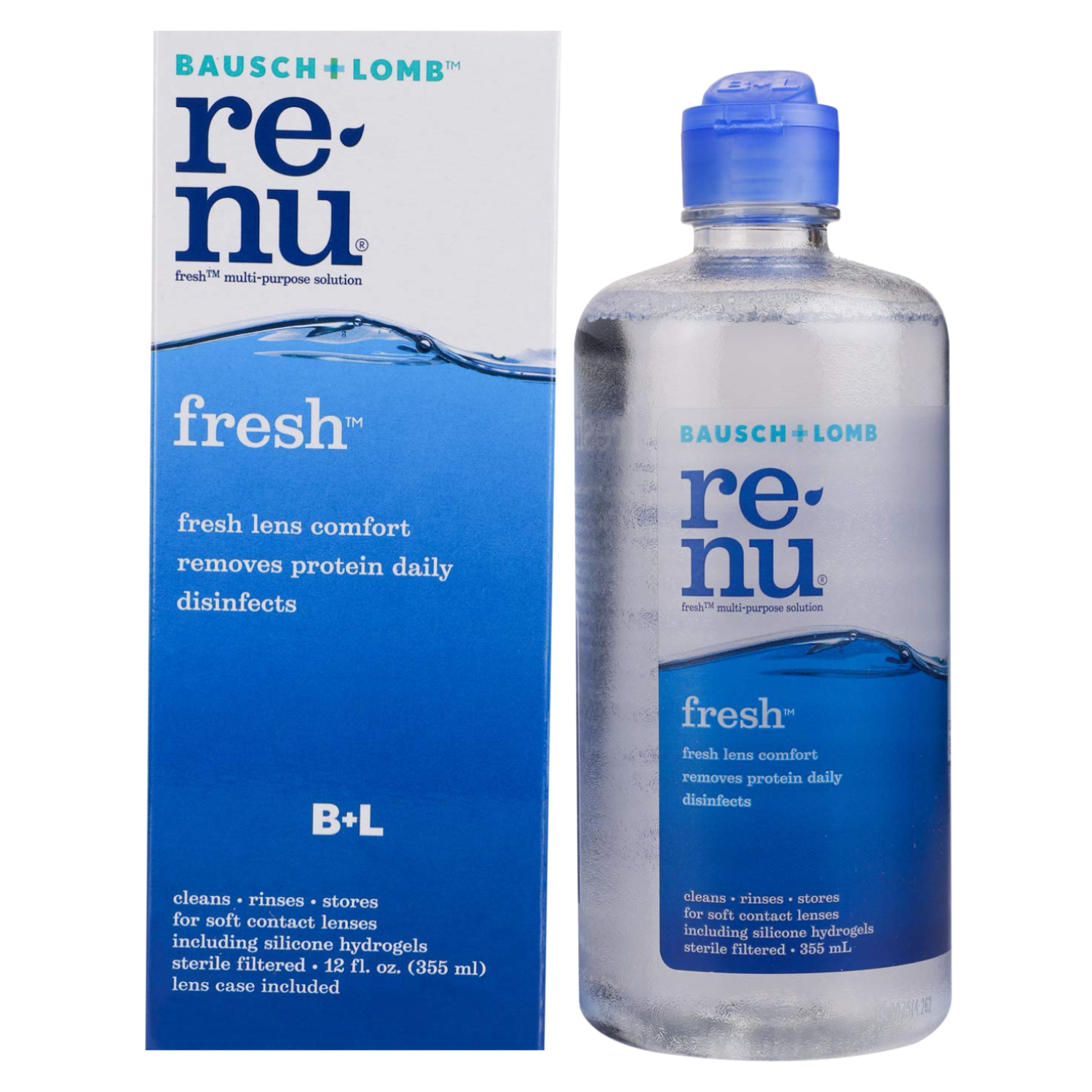 Bausch And Lomb Renu Multiplus Multi Purpose Solution 355ml