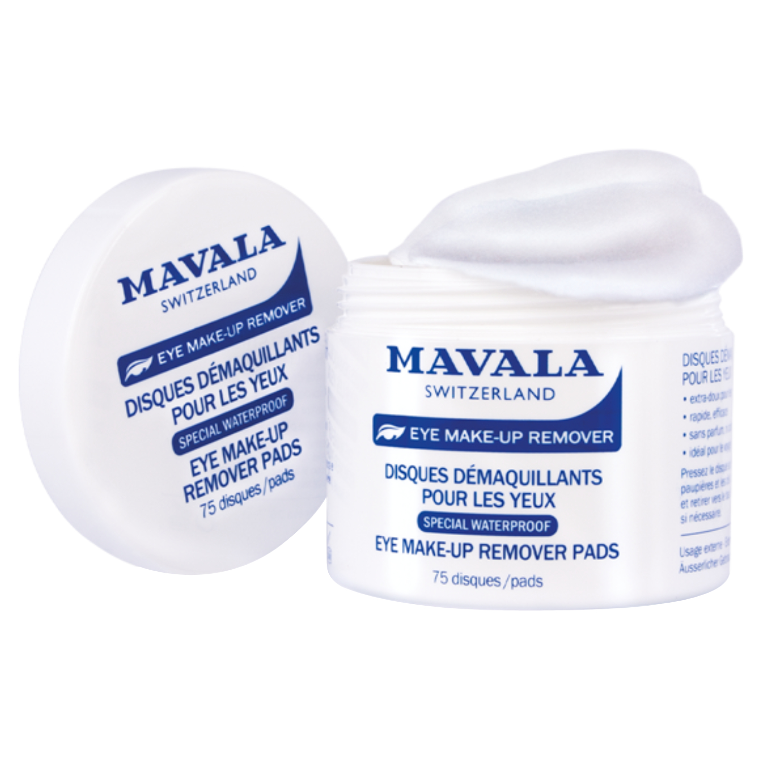 Mavala Eye-Lite Eye Make Up Remover Pads 75's