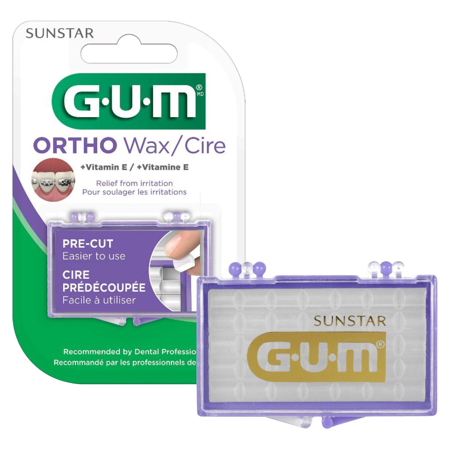 Back Image for Gum Ortho Orthodontic Wax