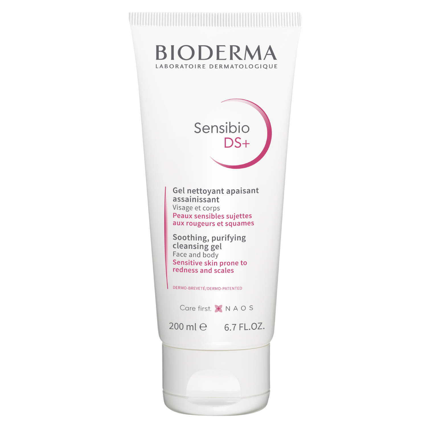 بايوديرما سينسيبو دي اس جل منظف ومطهر للبشرة المتهيجة200 ملBioderma