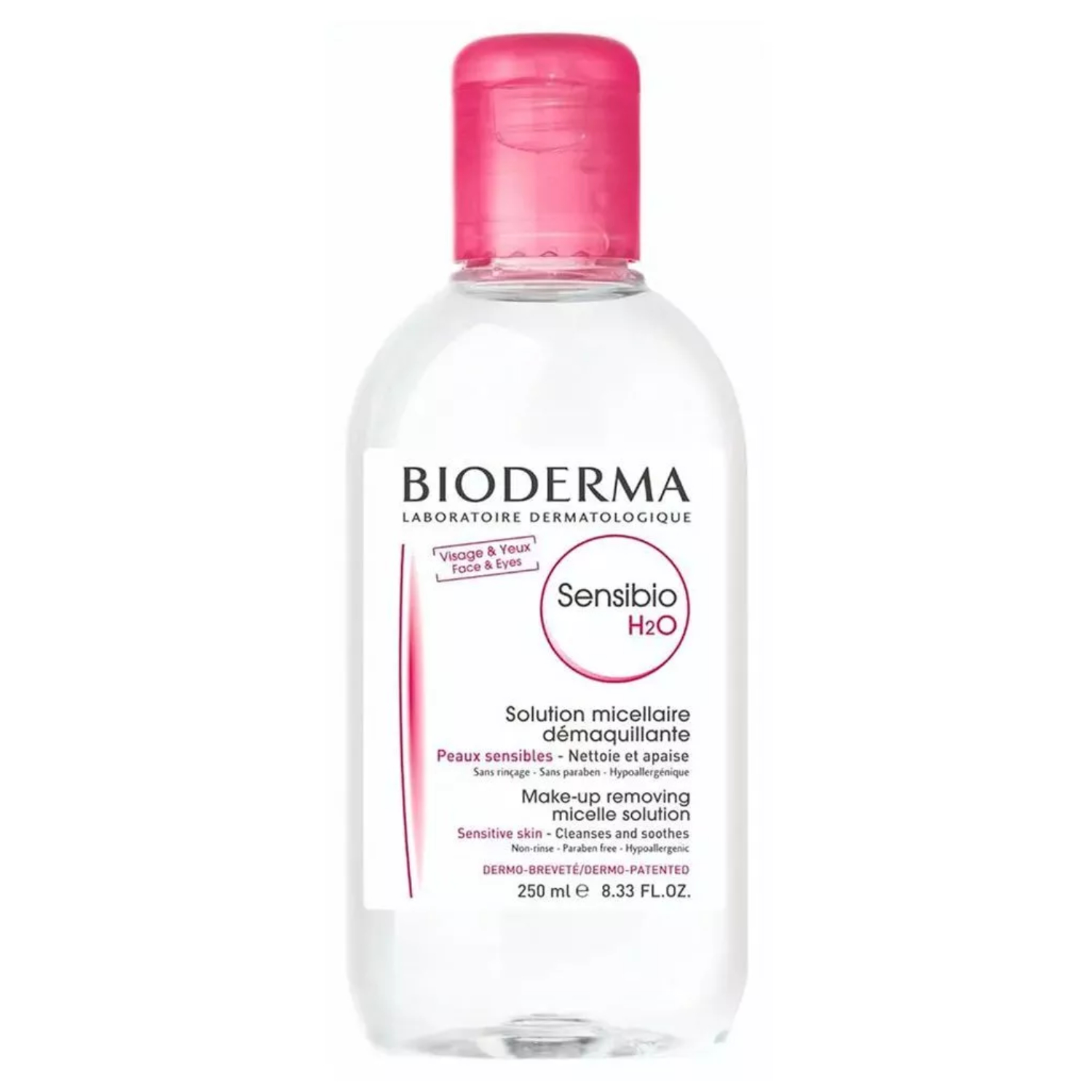 Back Image for Bioderma Sensibio H2O Make-Up Removing Micelle Solution 250ml