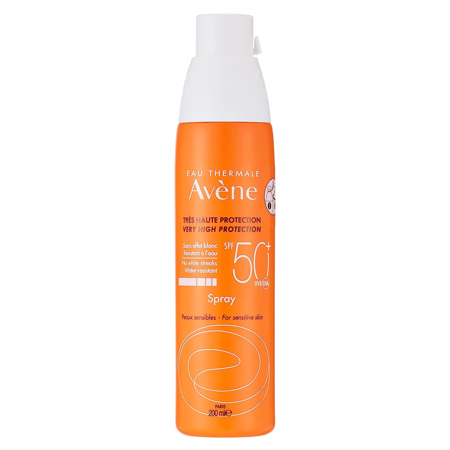 بخاخ أفين عالي الحماية Avene Very High Protection بعامل حماية من الشمس+50 200مل