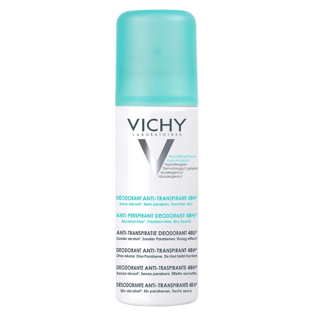 Vichy 48 Hour No Marks Anti-Perspirant Spray Deodorant 125Ml