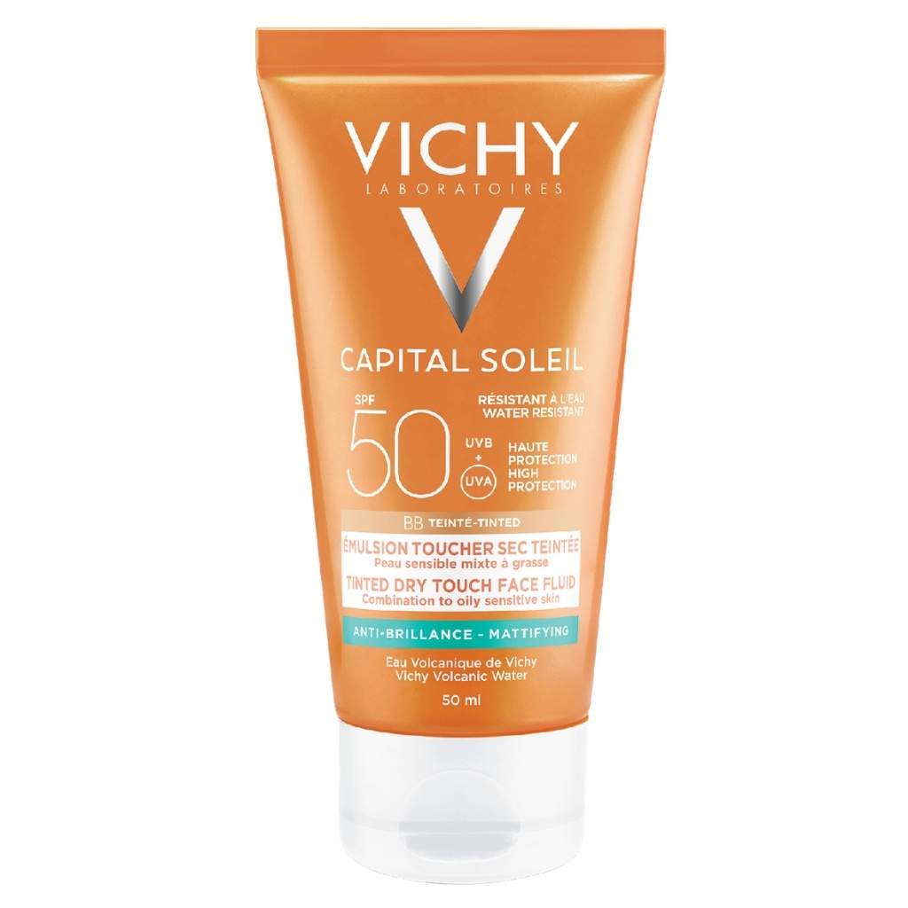Vichy Capital Soleil Dry Touch Anti Shine Sunscreen For Combination To Oily Skin Spf50 50Ml