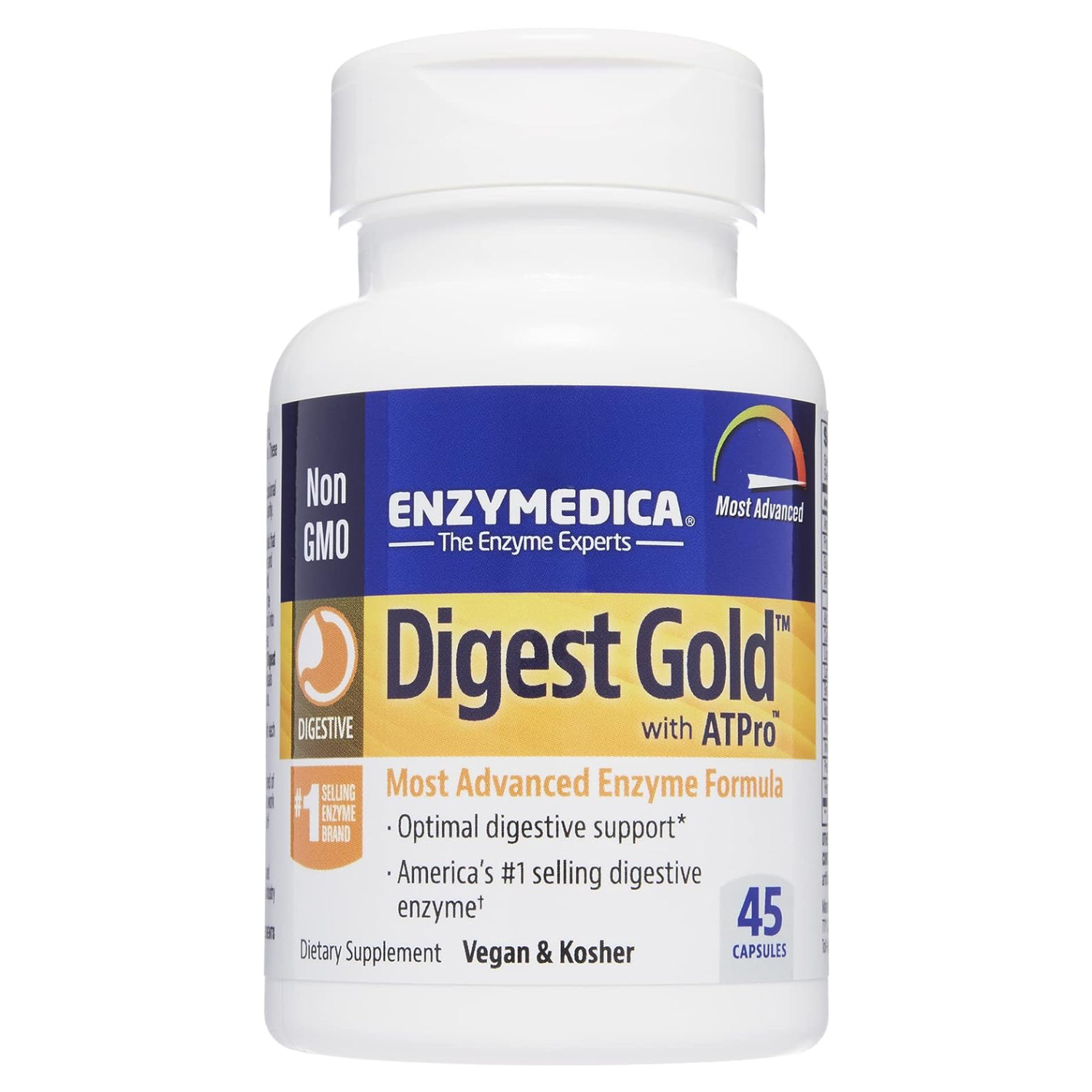 Back Image for Enzymedica Digest Gold With ATPro Capsules 45's