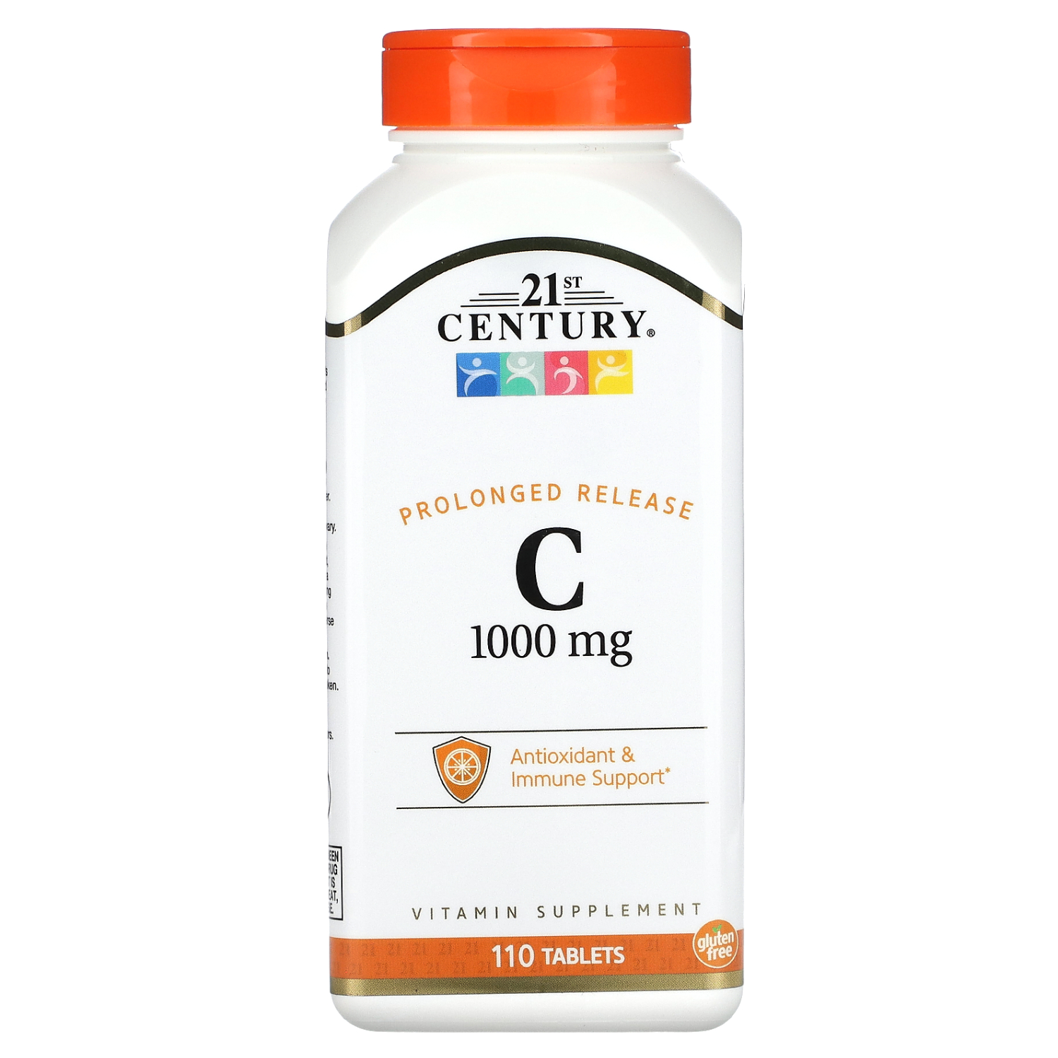 Back Image for 21st Century C-1000 Prolonged Release Tablets 110's