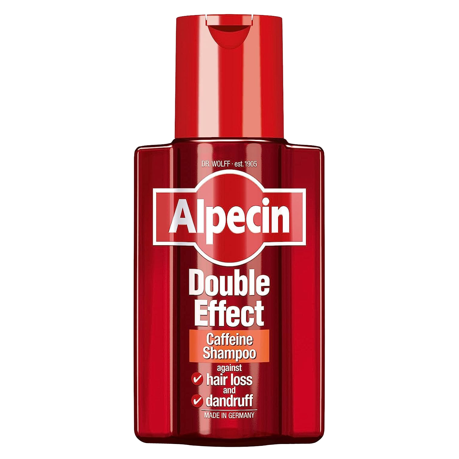Back Image for Dr.Wolff Alpecin Double Effect Caffeine Shampoo 200ml