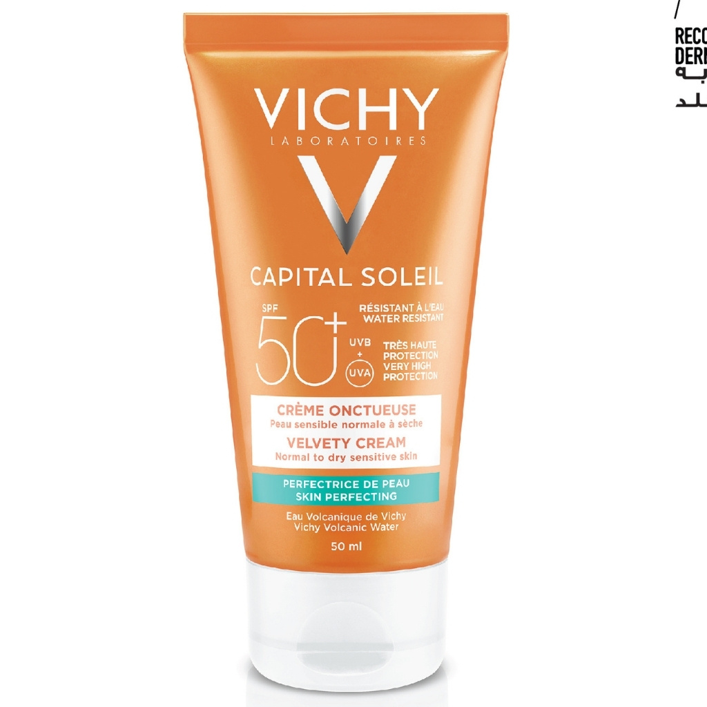 Vichy Capital Soleil Velvety Sunscreen For Normal To Dry Skin Spf 50 50Ml