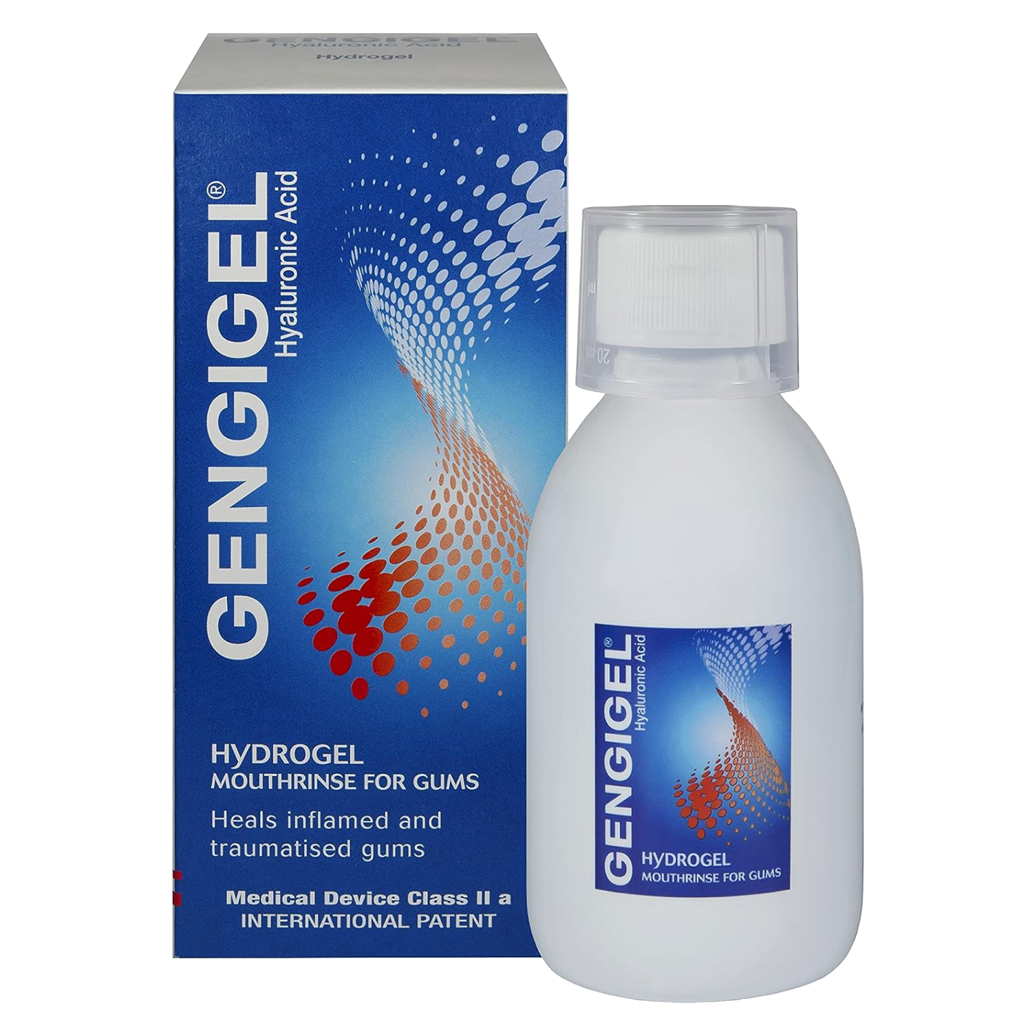 Back Image for Gengigel Hyaluronic Acid Mouthrinse 150ml