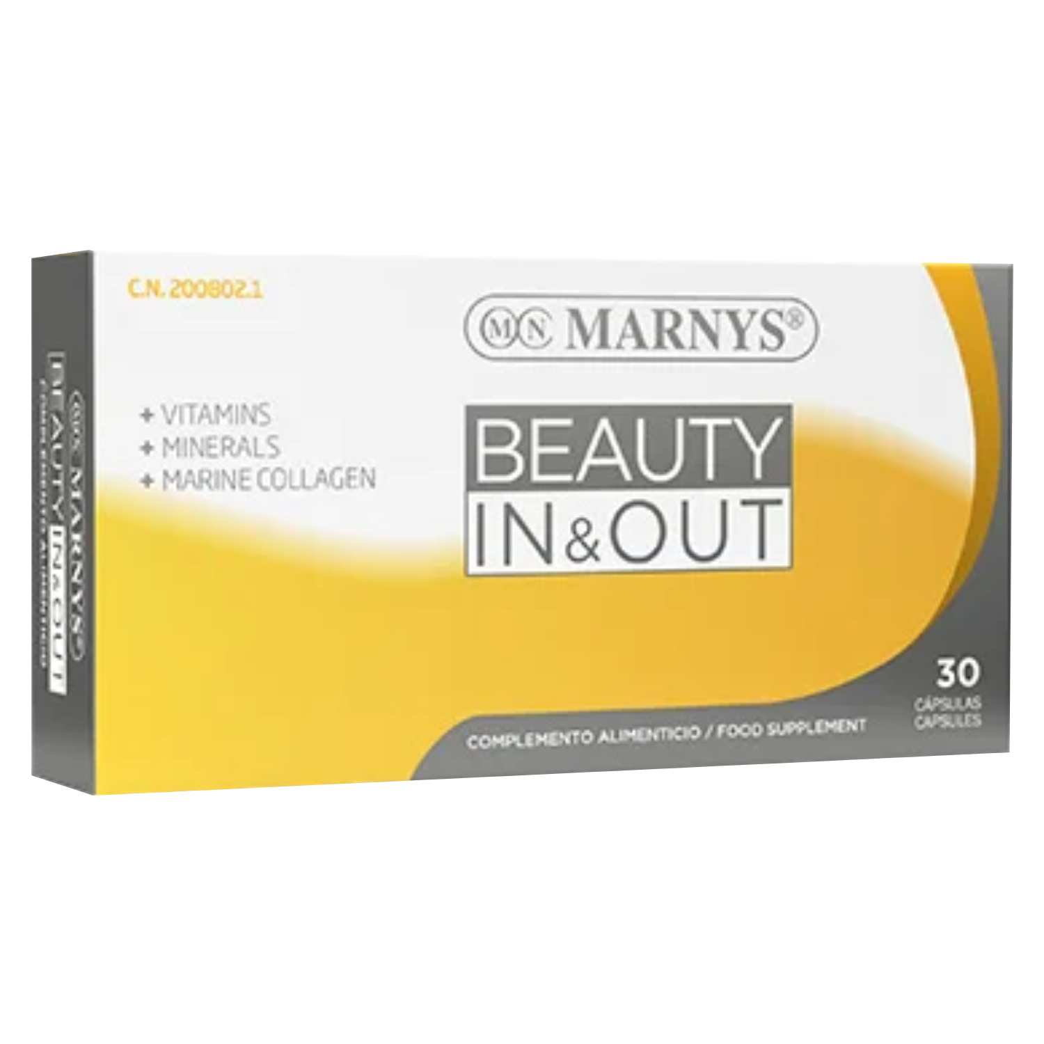 Back Image for Marnys Beauty in & Out Capsules 30's