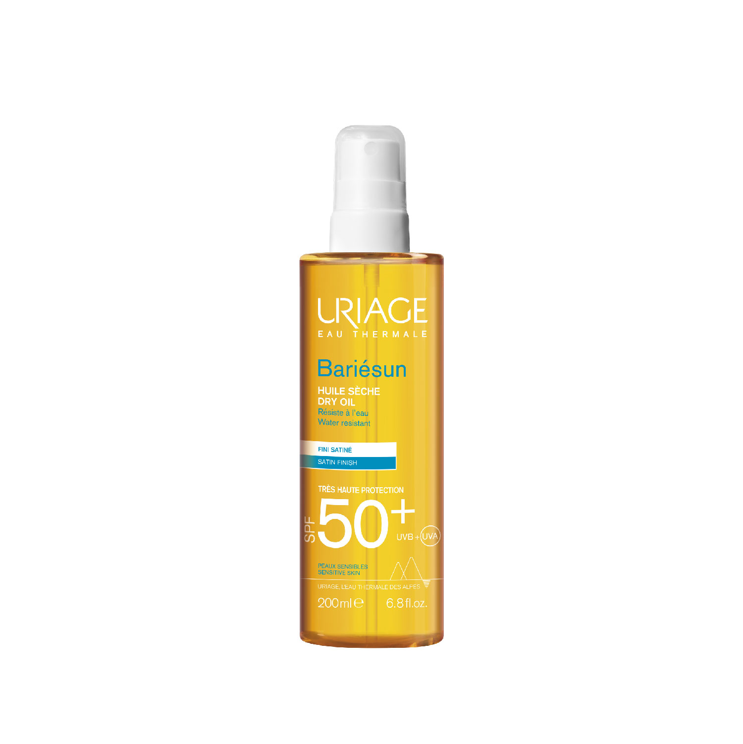 Back Image for Uriage Bariesun Dry Oil SPF50+ 200ml