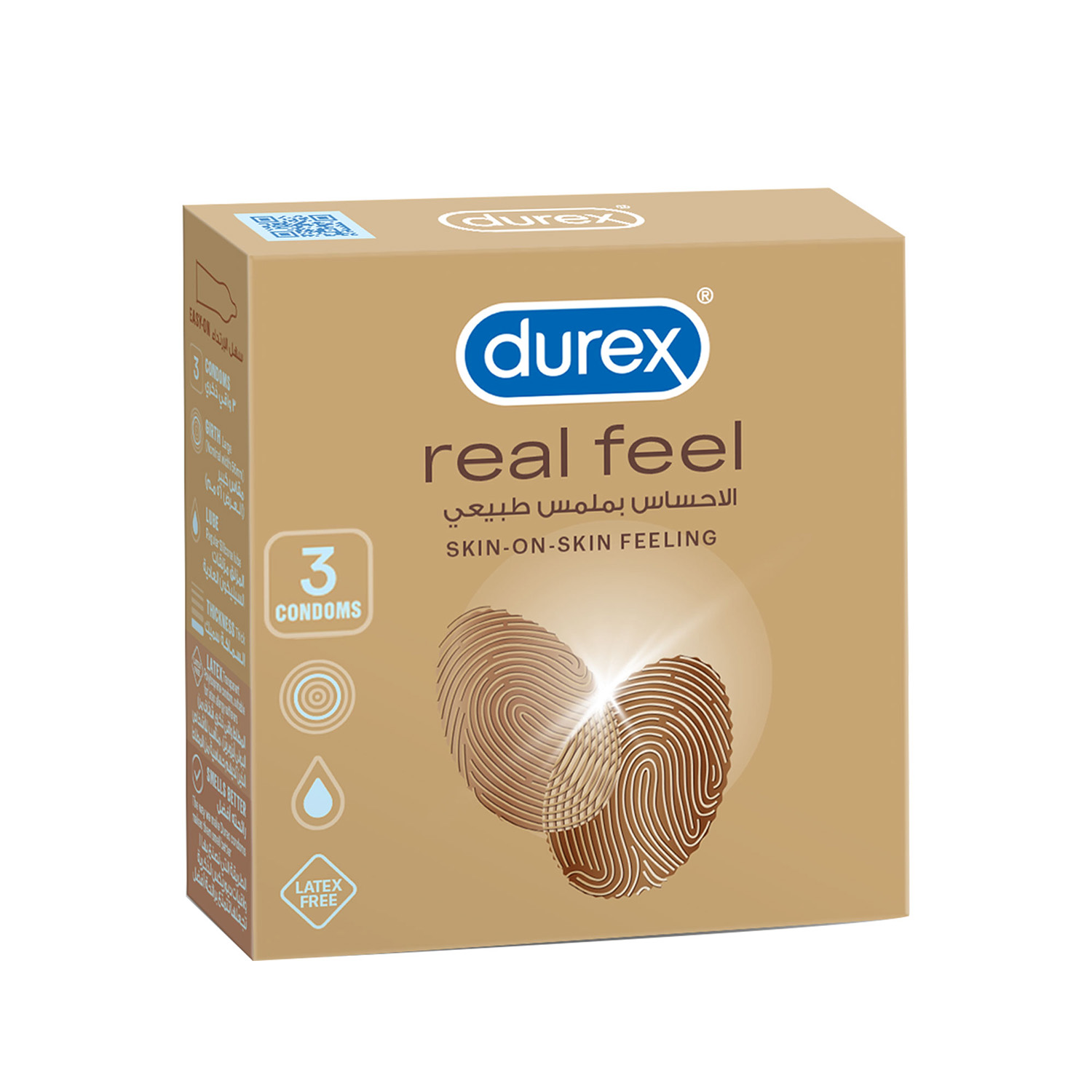 Durex Real Feel Condoms 3s
