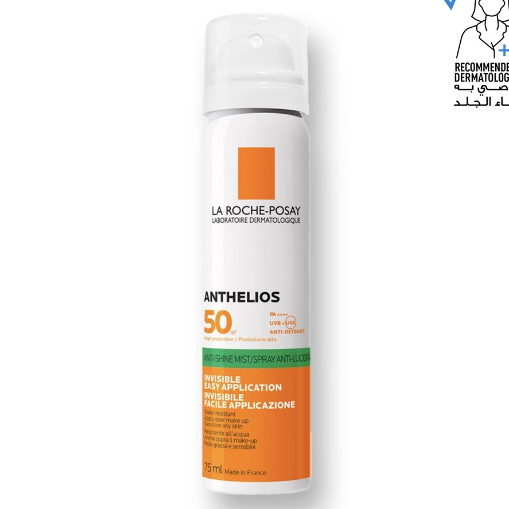 La Roche-Posay Anthelios Invisible Sunscreen Face Mist Spf50 For All Skin Types 75Ml