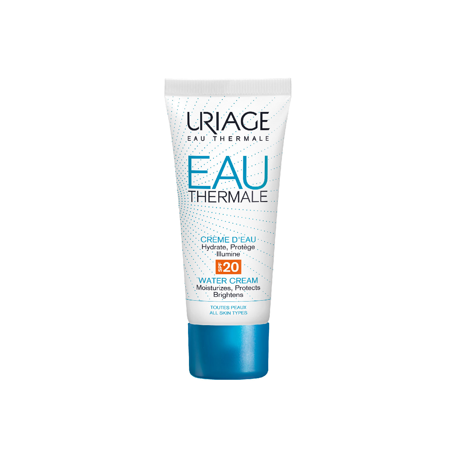 Uriage Eau Thermale SPF 20 Light Water Cream, Sunscreen Moisturiser 40ml