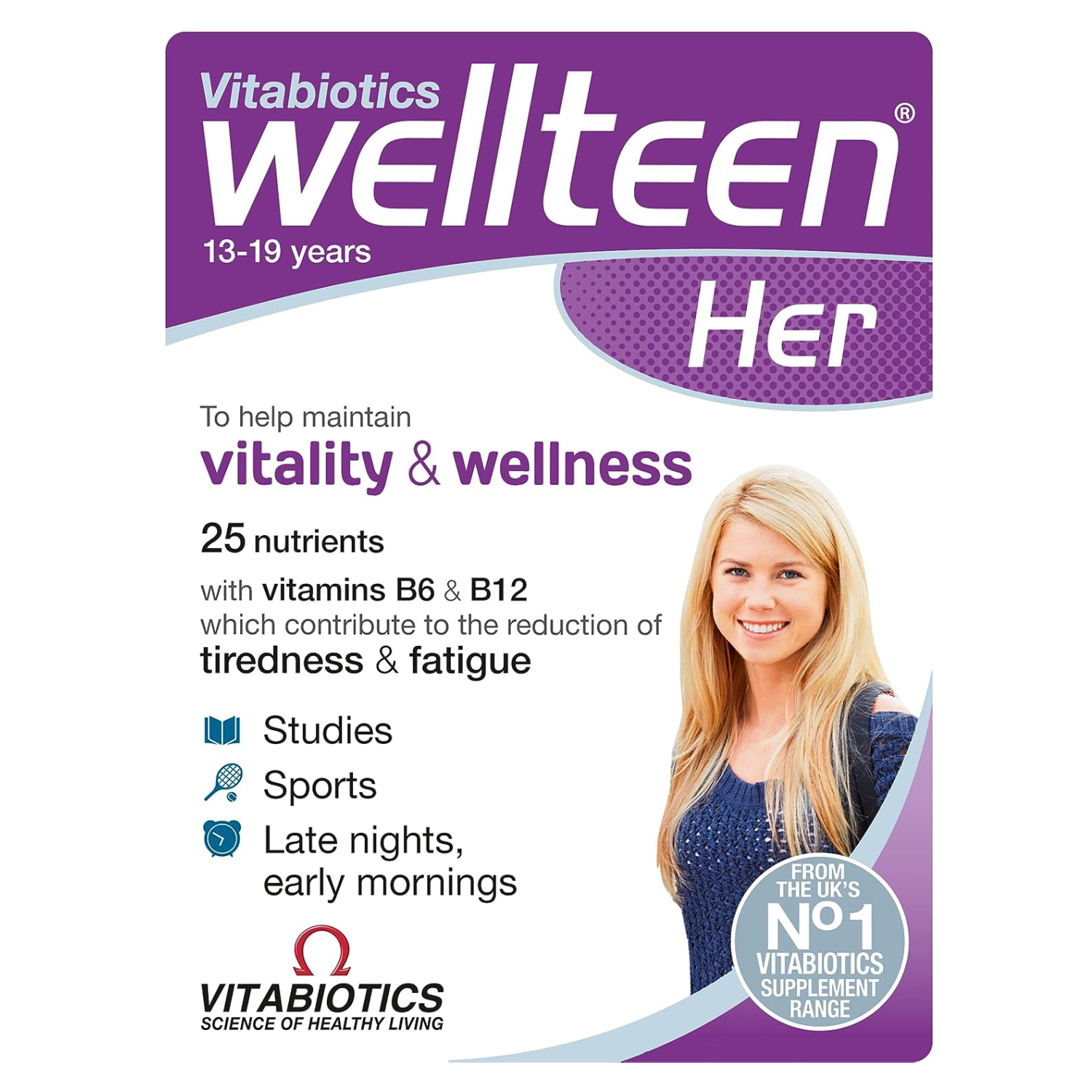 Vitabiotics Wellteen Her Tablets 30's