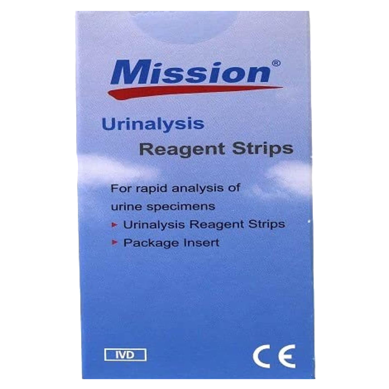 Back Image for Mission Urinalysis Reagent Strips 100's