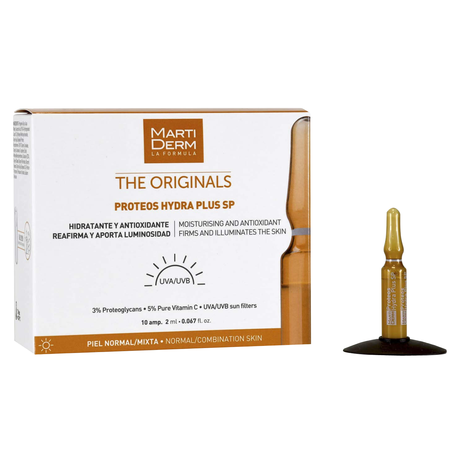 مارتيدم بروتيوجليكانوس 10 أمبولاتMartiderm لتنظيف السمسامات 