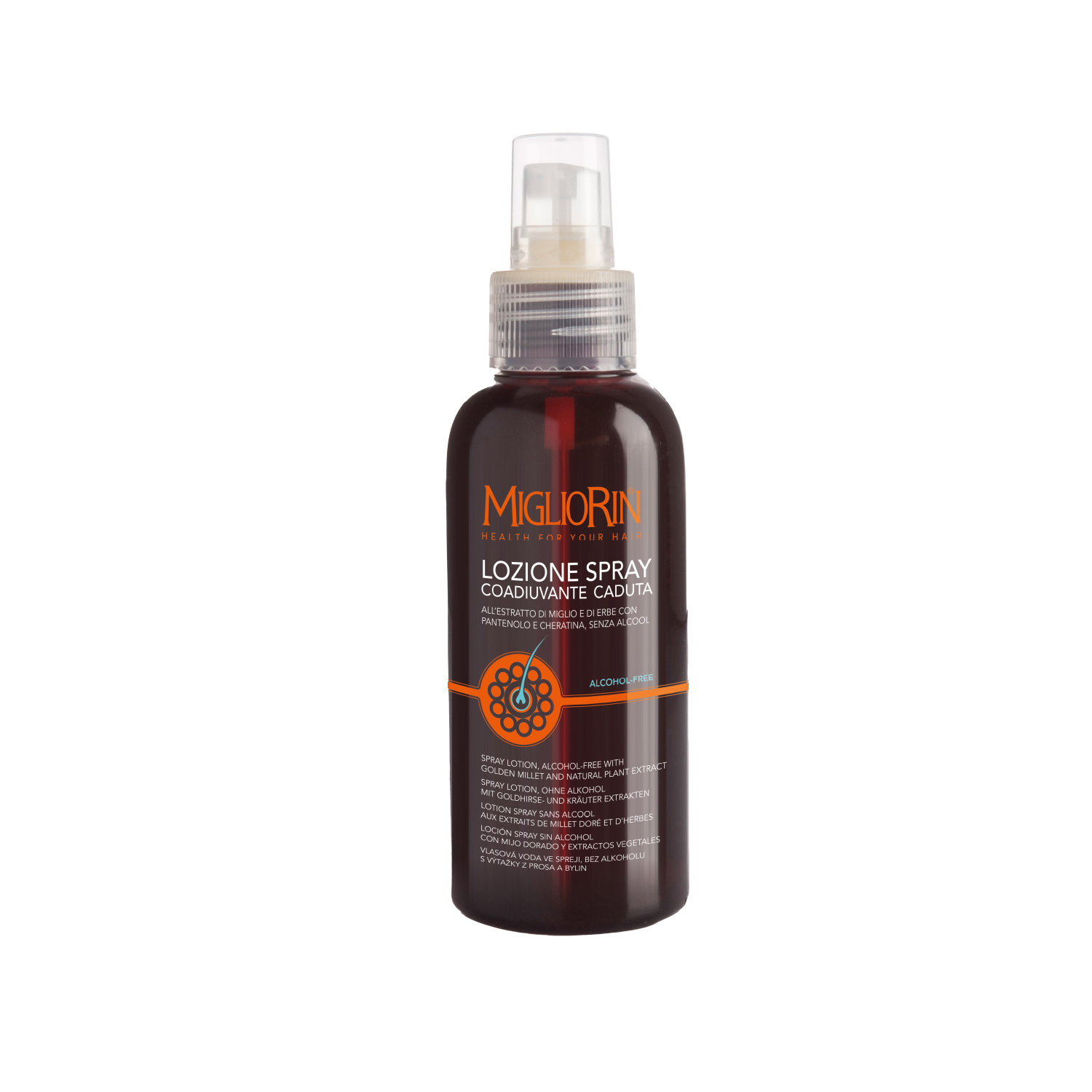 Product Image for Migliorin Hair Loss Spray Lotion Alcohol Free Af 125ml