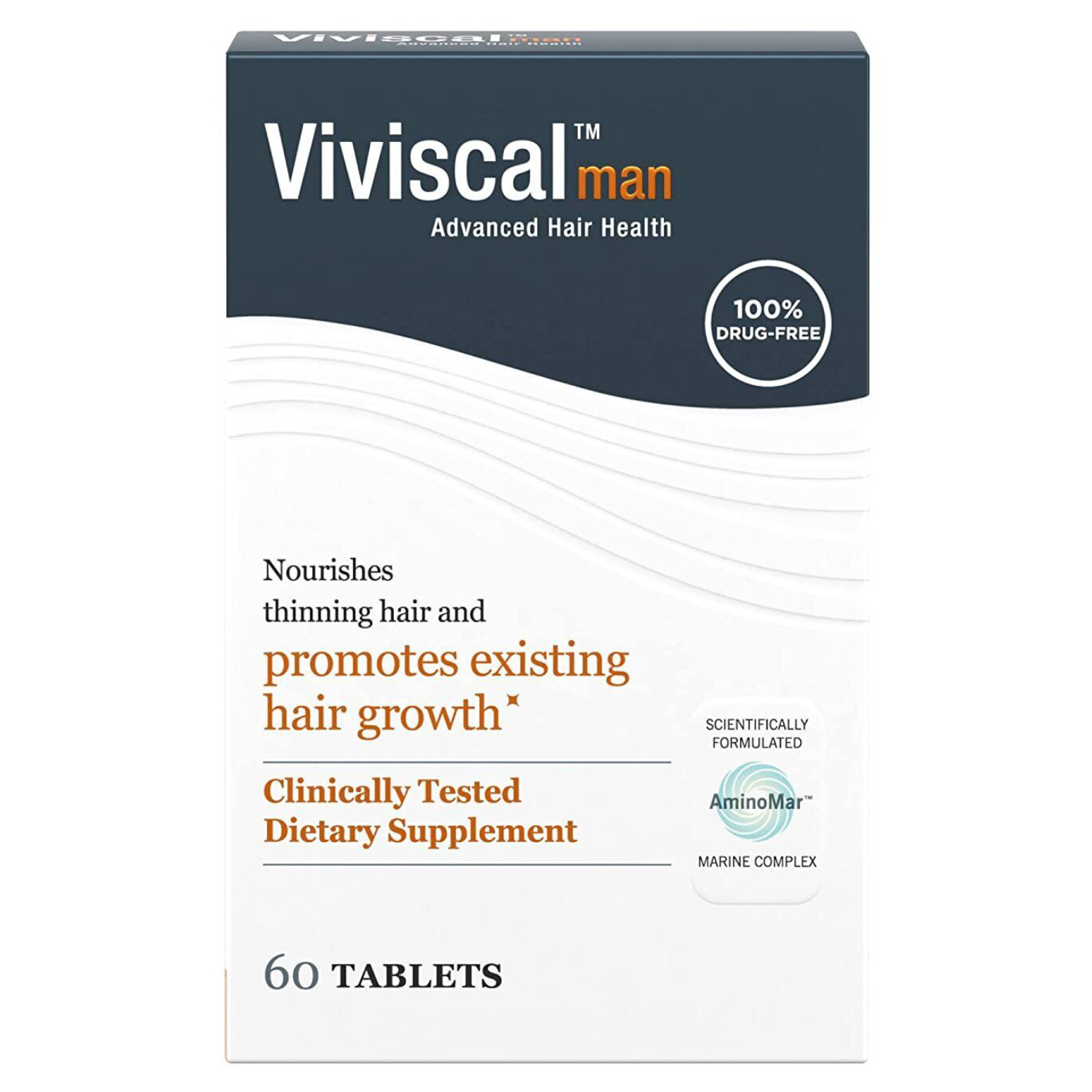 Back Image for Viviscal Man Supplement Tablets 60's