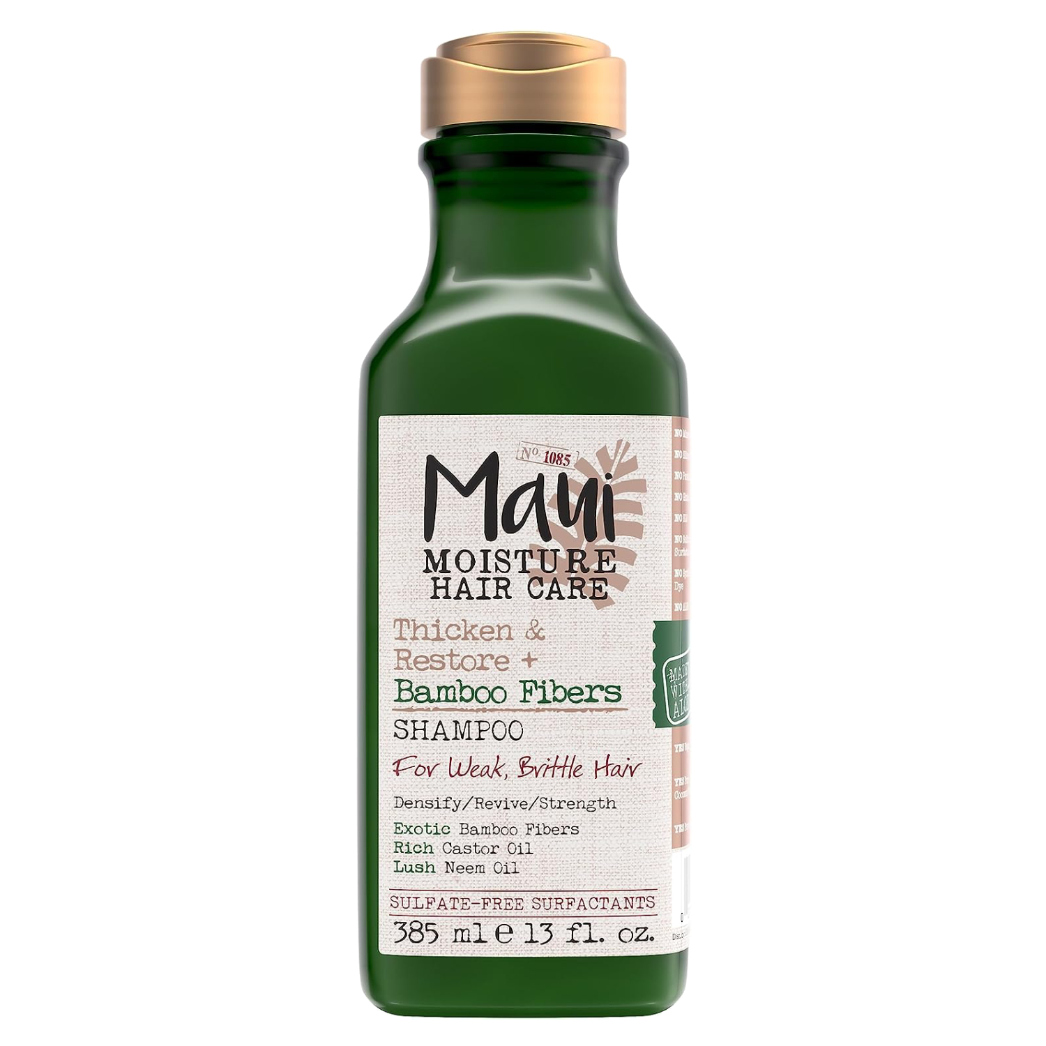 Buy Maui Moisture Thicken & Restore Bamboo Fiber Shampoo 385 ml Online