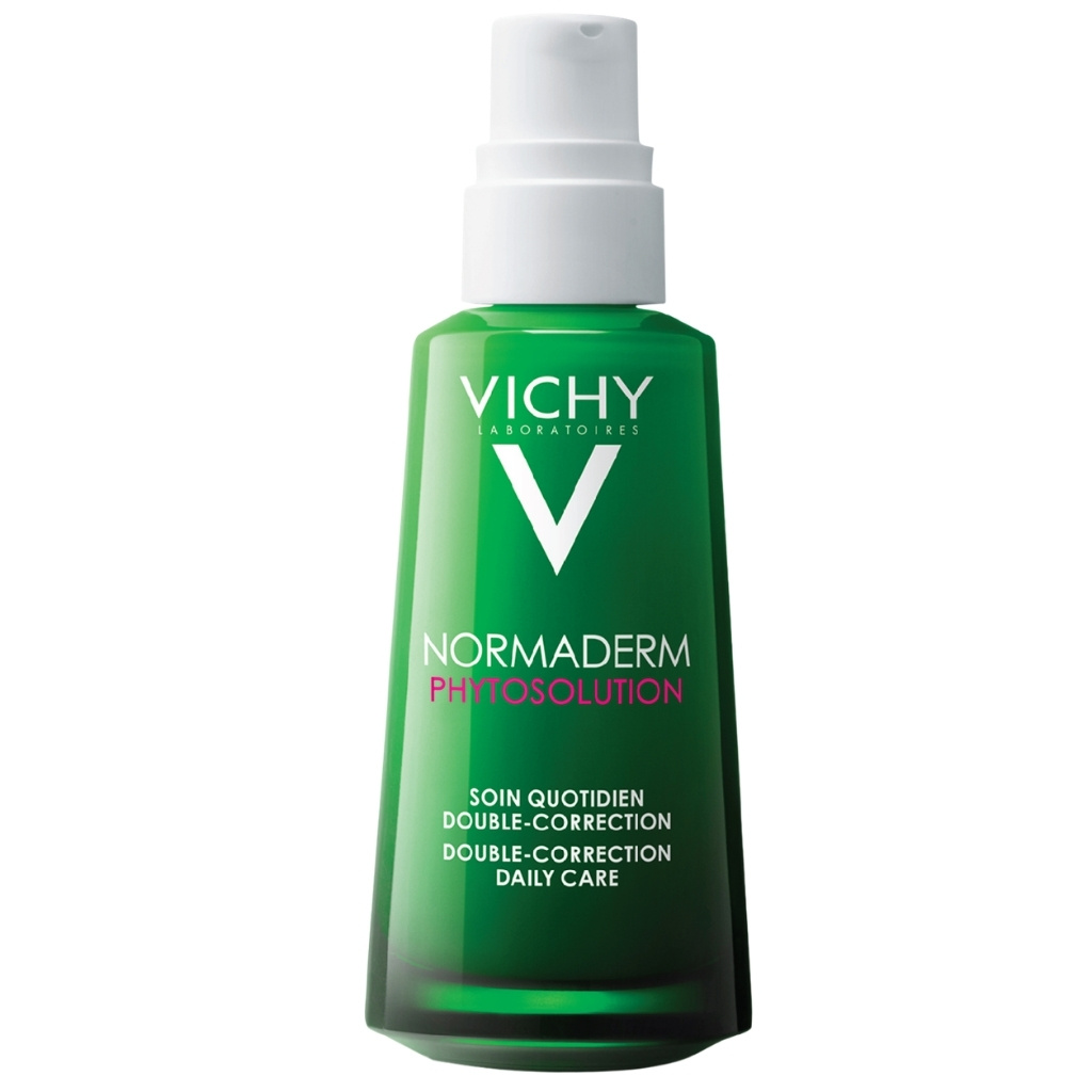 Vichy Normaderm Phytosolution Double Correction Daily Care Moisturiser For Oily & Acne Skin With Salicylic Acid 50Ml