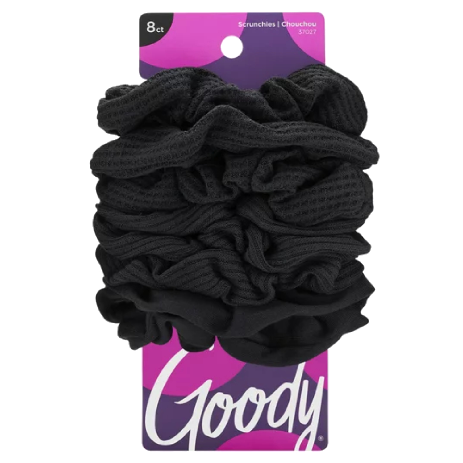 Back Image for Goody Scrunchie Black 8's