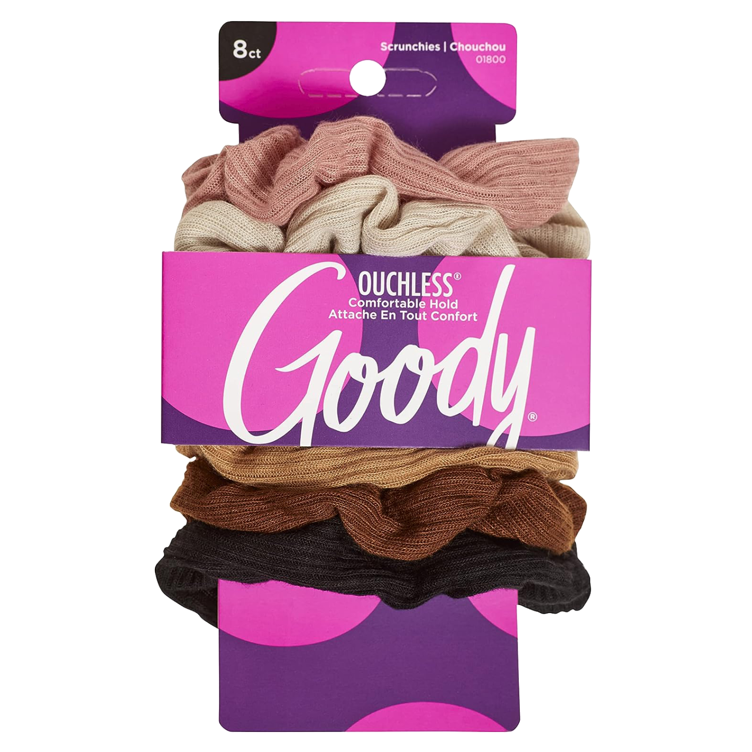Back Image for Goody Scrunchie Ribbed 8's