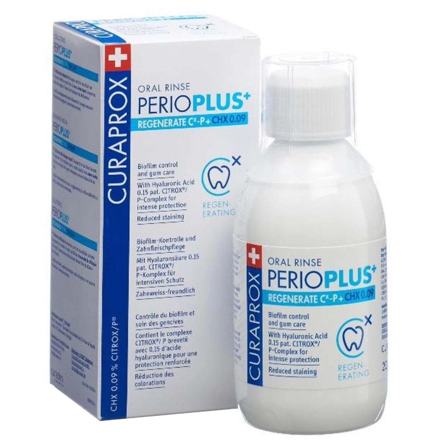 Back Image for Curaprox Perio+ Mouthwash 0.09% 200ml