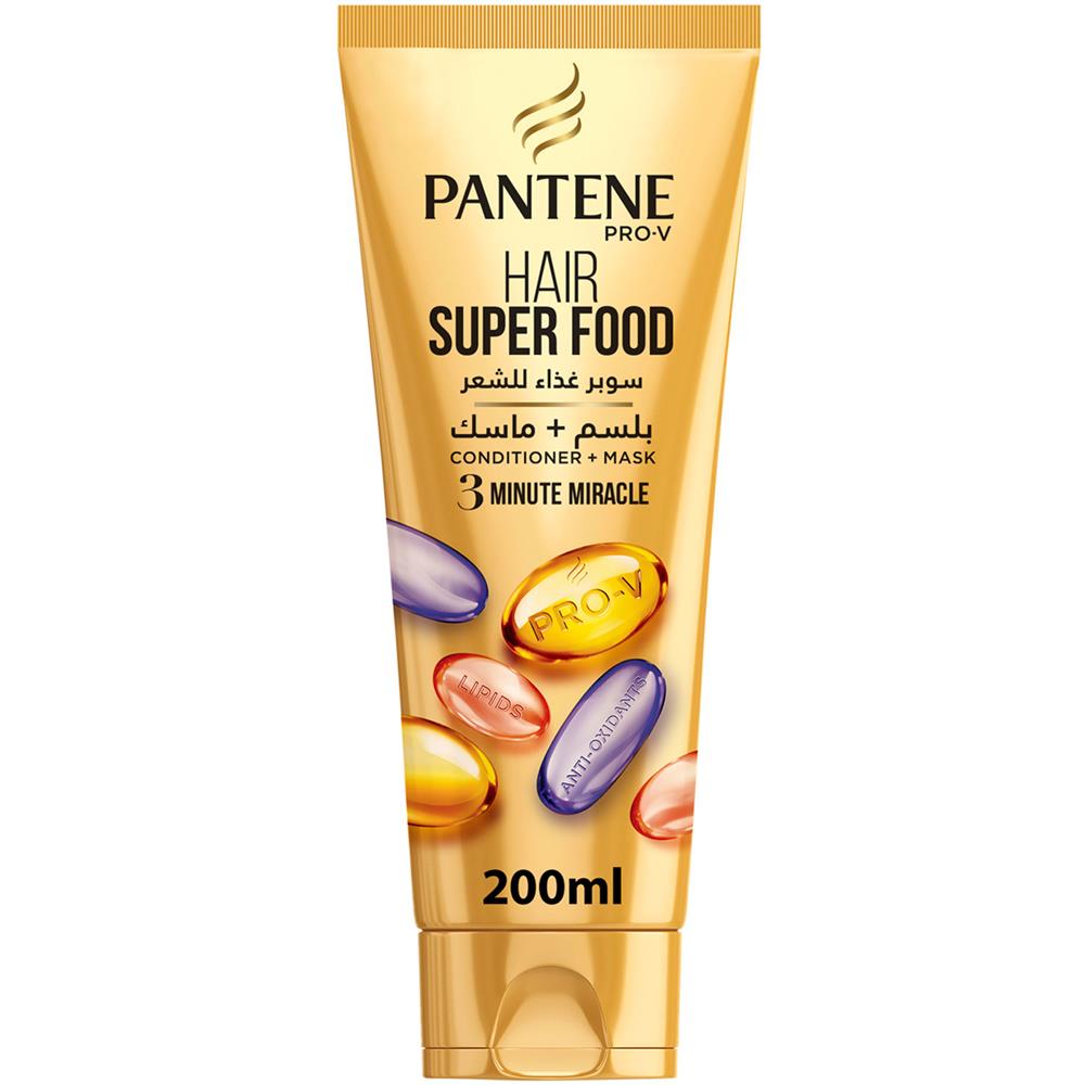 Pantene Pro-V Hair Super Food 3 Minute Miracle Conditioner 200ml