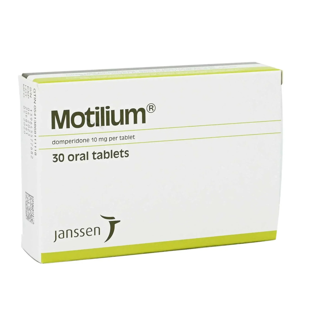 Motilium 10mg Domperidone Tablets, Pack of 30's