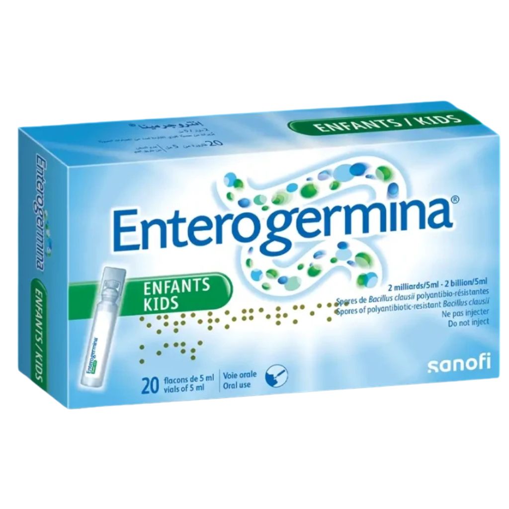 Enterogermina Probiotic Oral Suspension 2 Billion/5ml Vials 20's