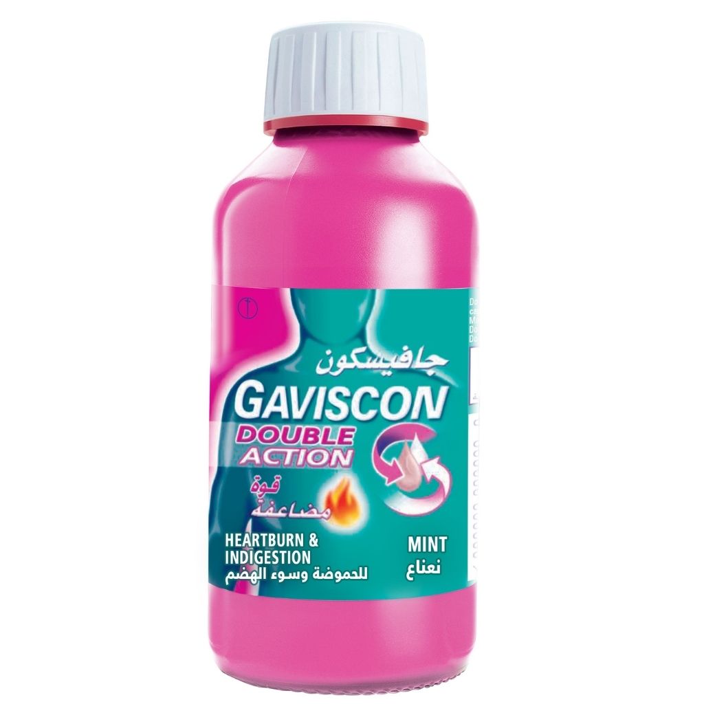 Gaviscon Double Action Mint Oral Suspension, 300ml