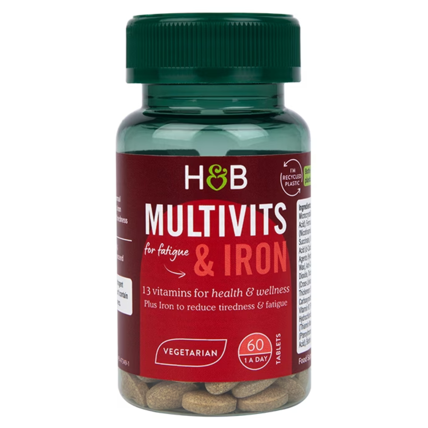 Buy Holland & Barrett Radiance Multi Vitamins & Iron One a Day Tablets