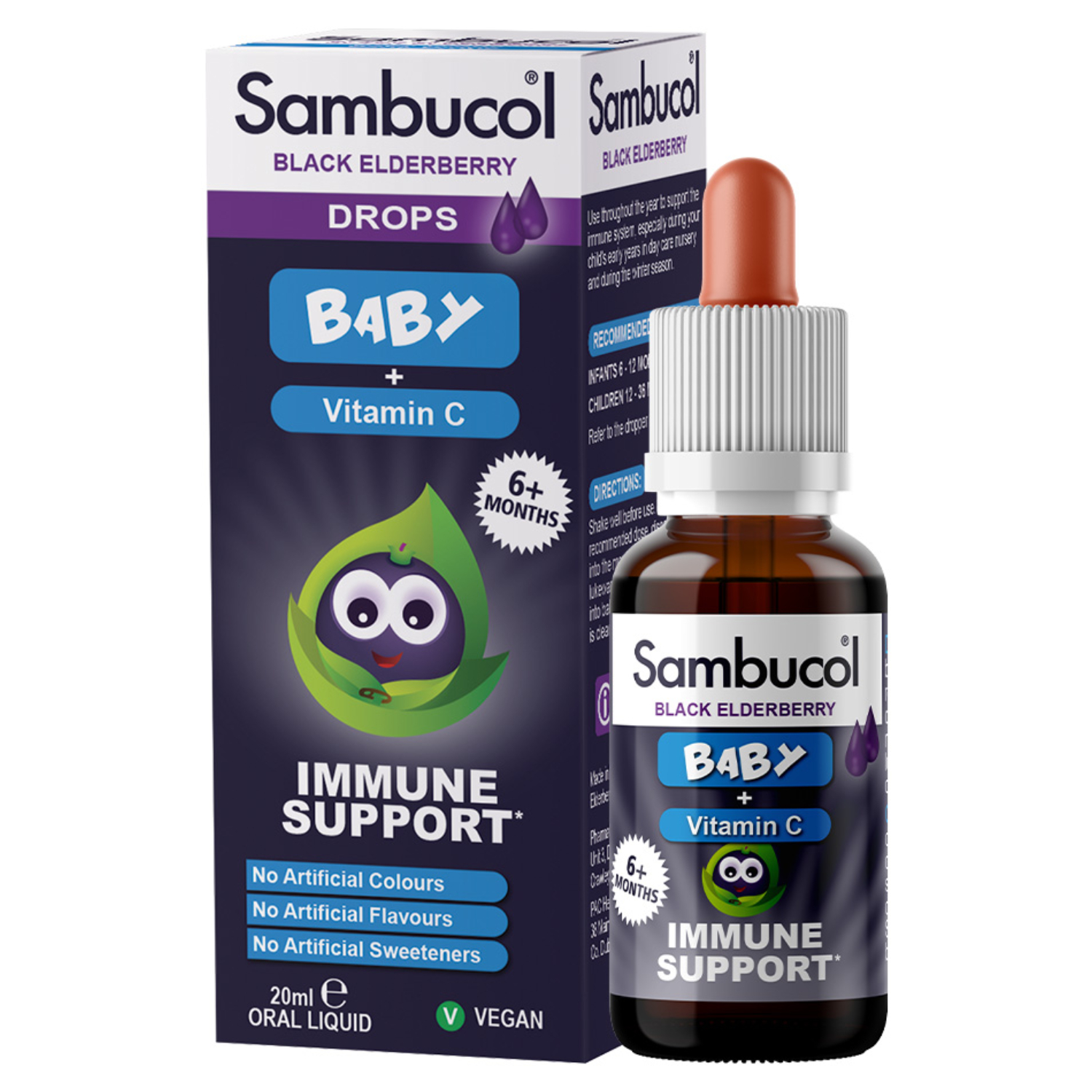 Sambucol Vitamin C Baby Drops For Immunity 20ml