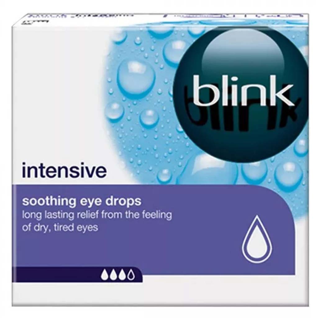 Blink Intensive Soothing Eye Drops 0.4ml Vials, Pack of 20's