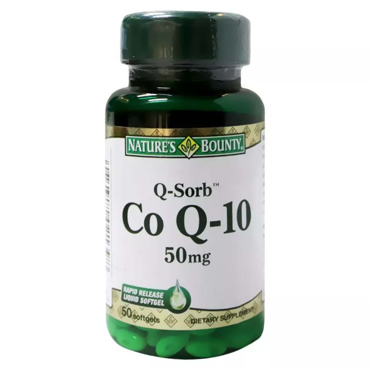 Nature's Bounty Q-Sorb Co Q-10 50mg Softgels 50's
