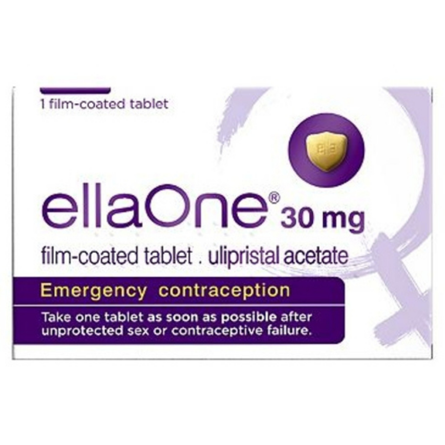 إيلا ون (ELLAONE) 30 مجم أوليبريستال أسيتايت منع الحمل في حالات الطوارئ