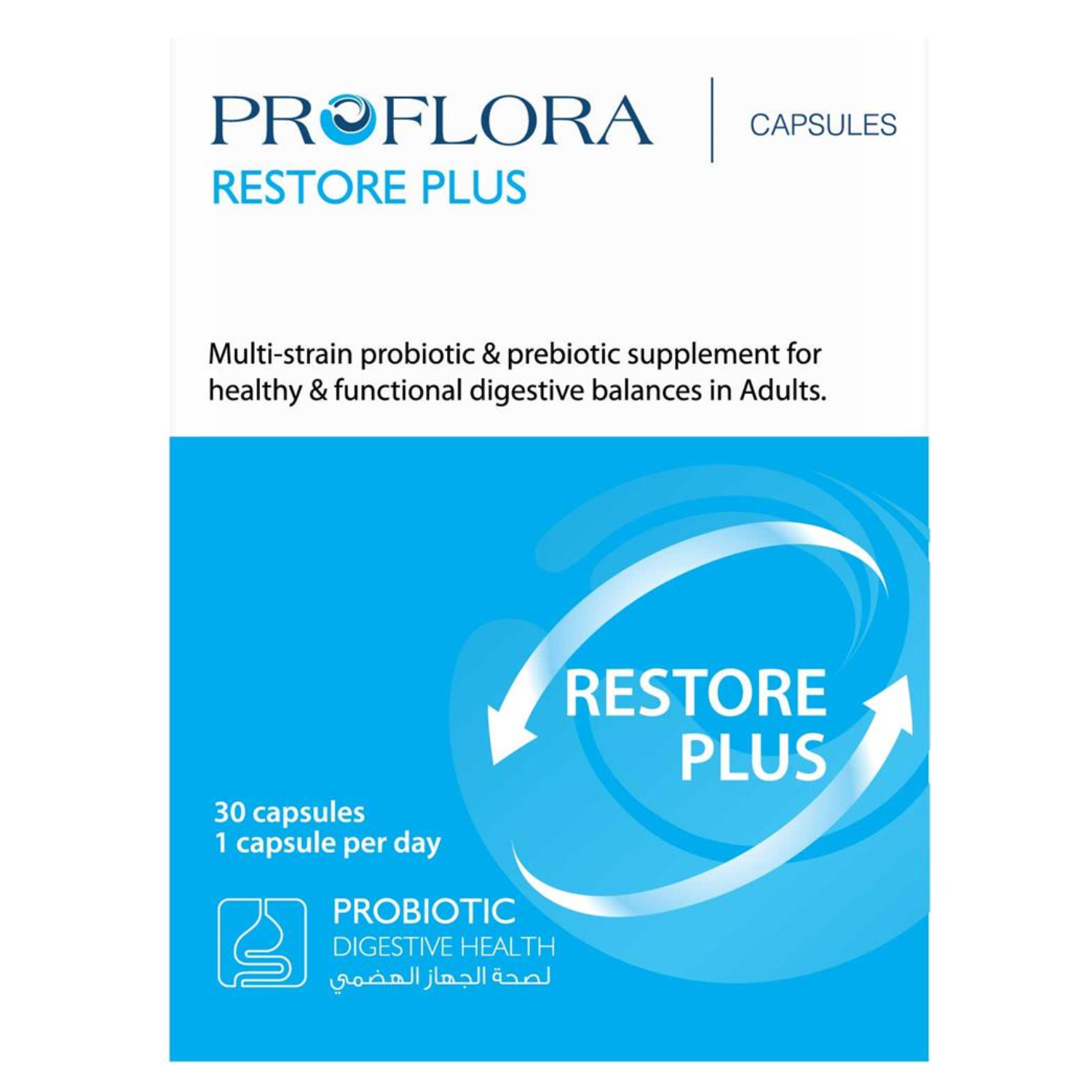 Back Image for Proflora Restore Plus Capsules 30's