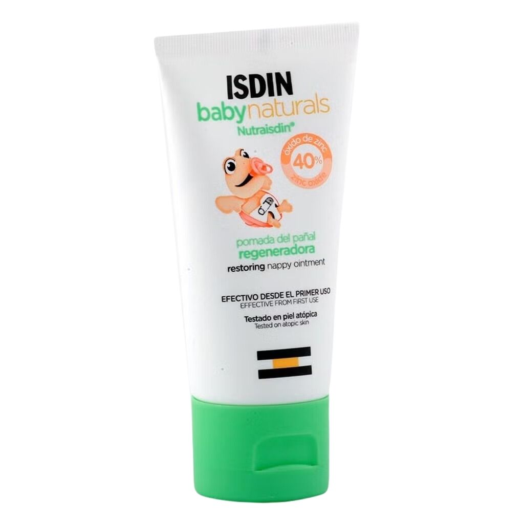 Isdin Babynaturals 40% Zinc Oxide Restoring Nappy Ointment 50ml