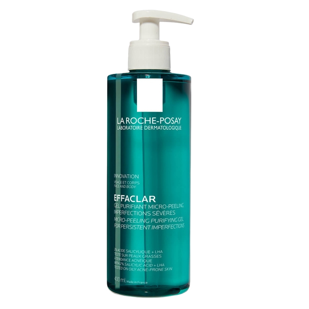 La Roche-Posay Effaclar Micropeeling Cleansing Gel With Salicylic Acid For Oily Skin 400Ml