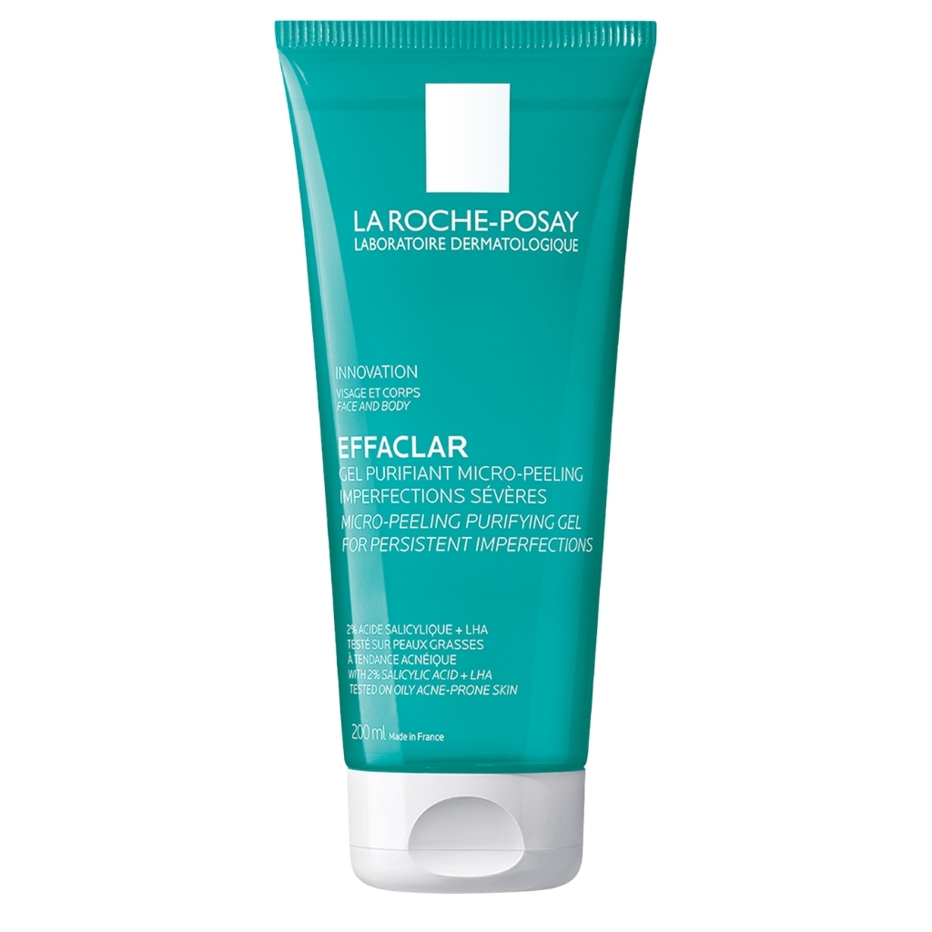 La Roche-Posay Effaclar Micropeeling Cleansing Gel With Salicylic Acid For Oily Skin 200Ml