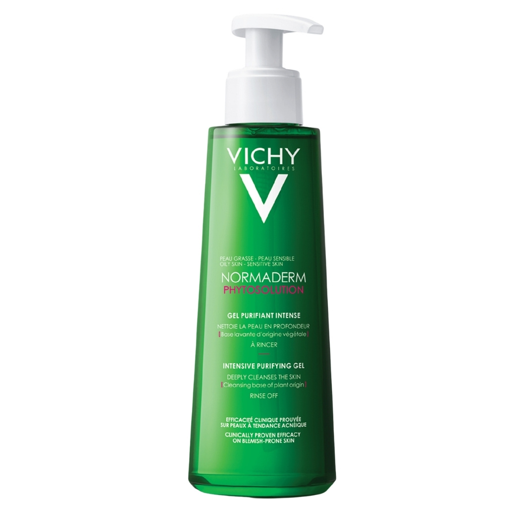 Vichy Normaderm Phytosolution Face Cleanser Gel For Oily/Acne Skin With Salicylic Acid 400Ml