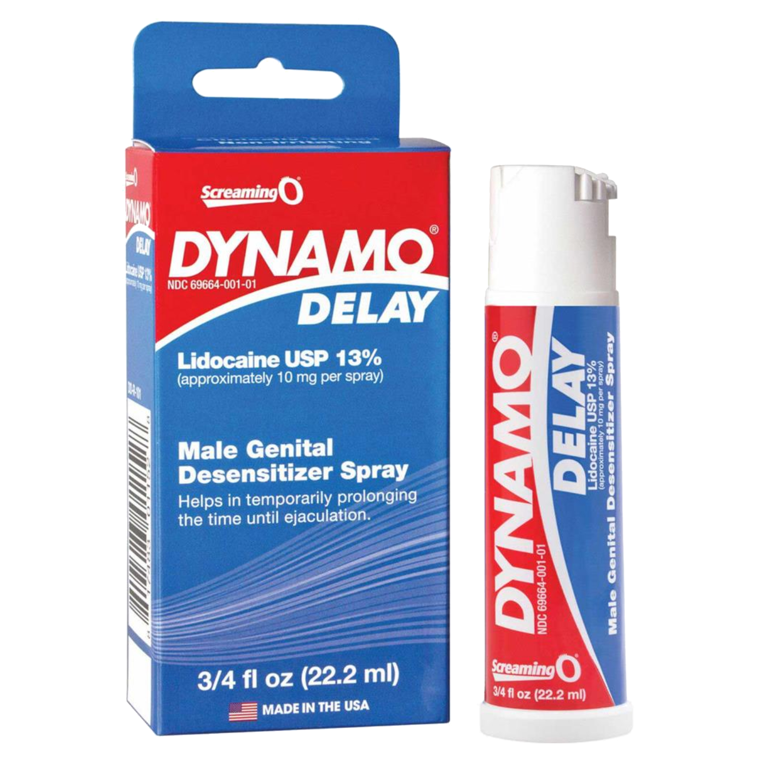 Dynamo Delay Spray13% Lidocaine 22ml