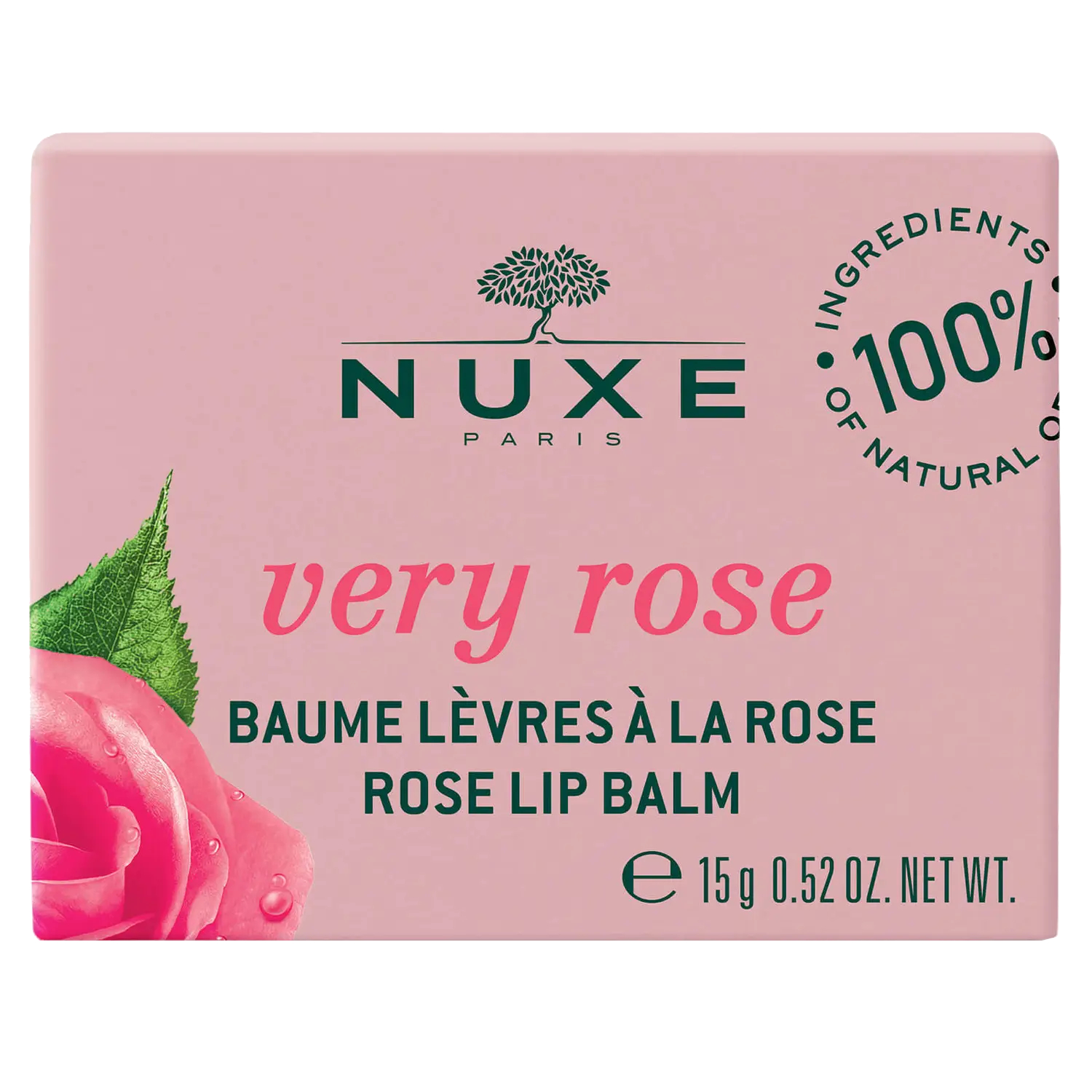 Nuxe Very Rose Lip Balm 15g