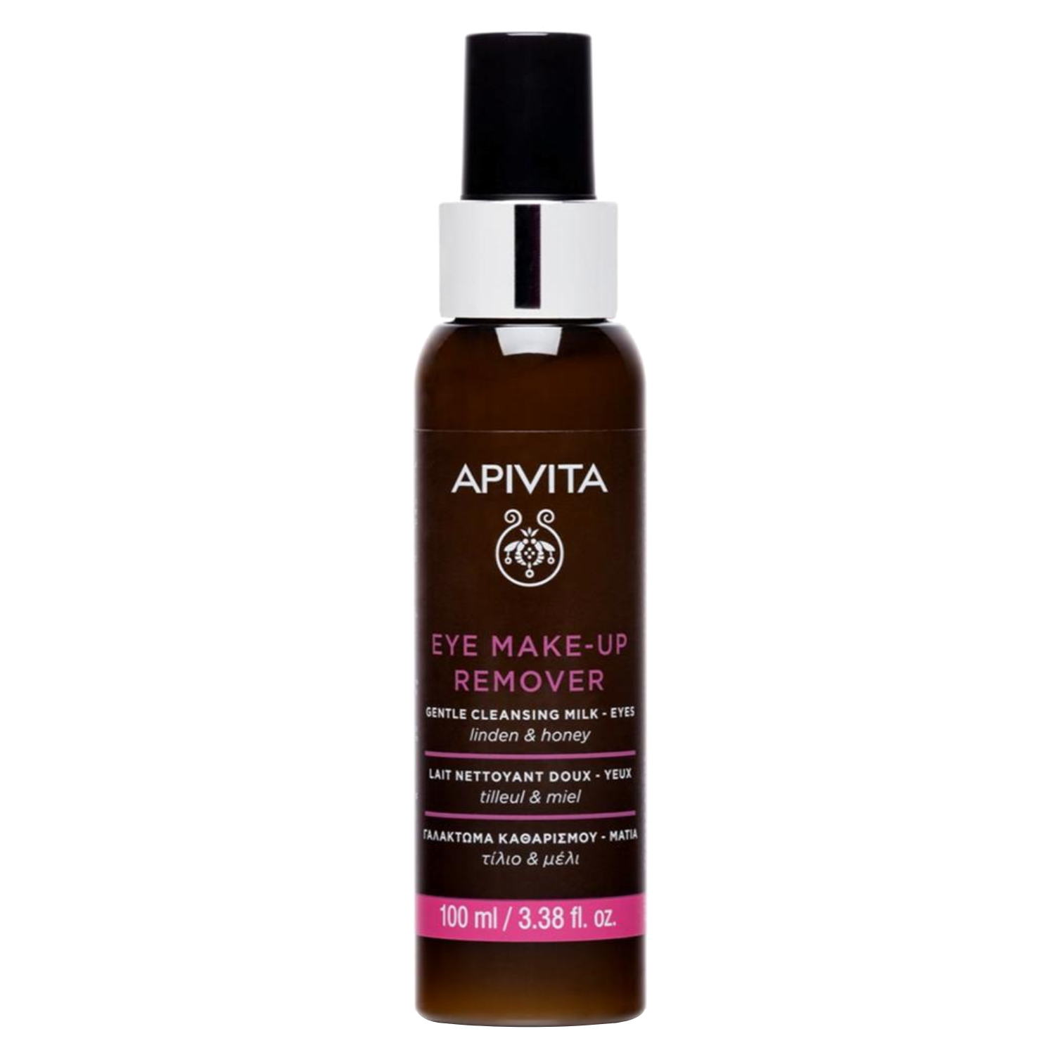 Apivita Eye Makeup Remover, Gentle Cleansing Milk 100ml