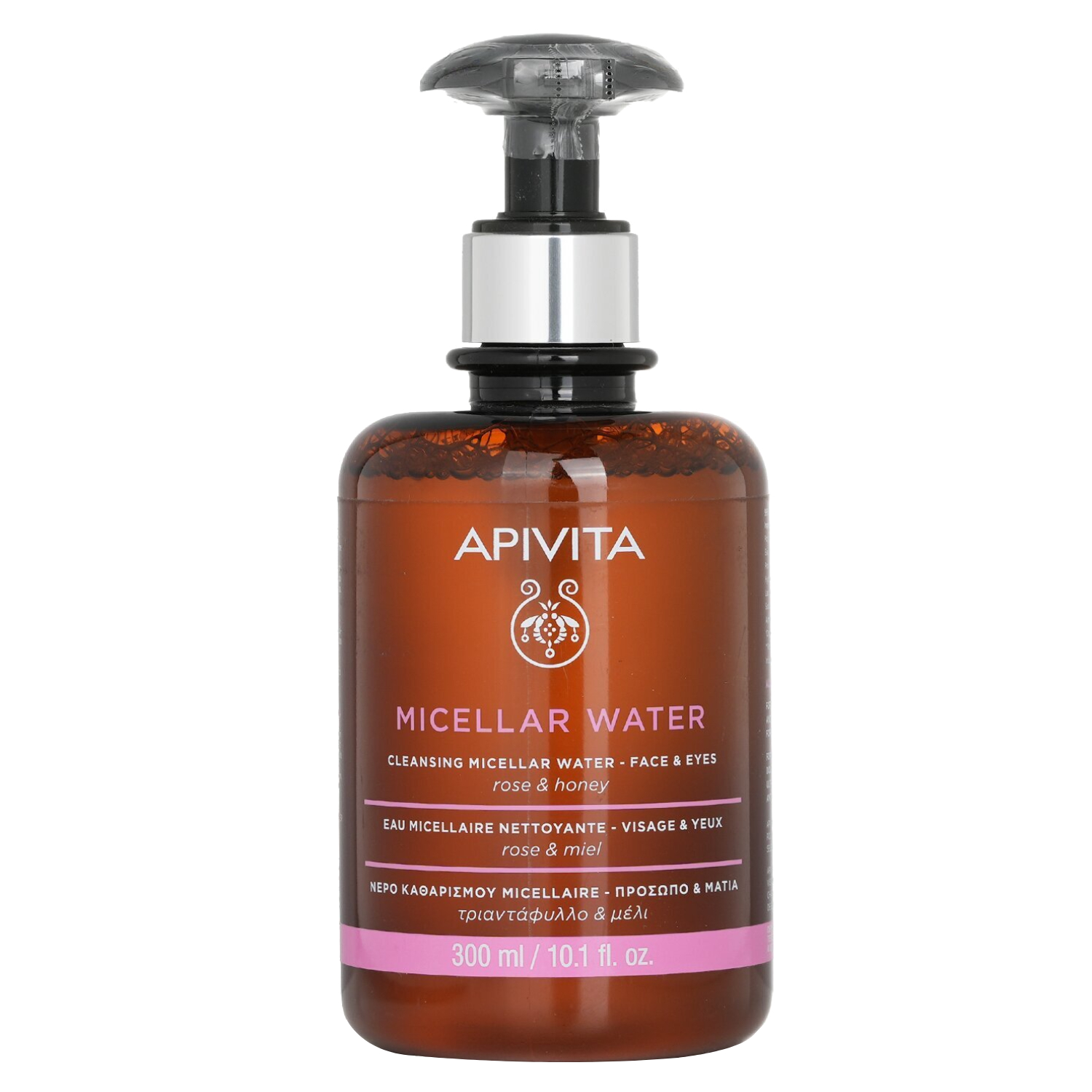 Apivita Cleansing Micellar Water Makeup Remover For Face & Eyes 300ml