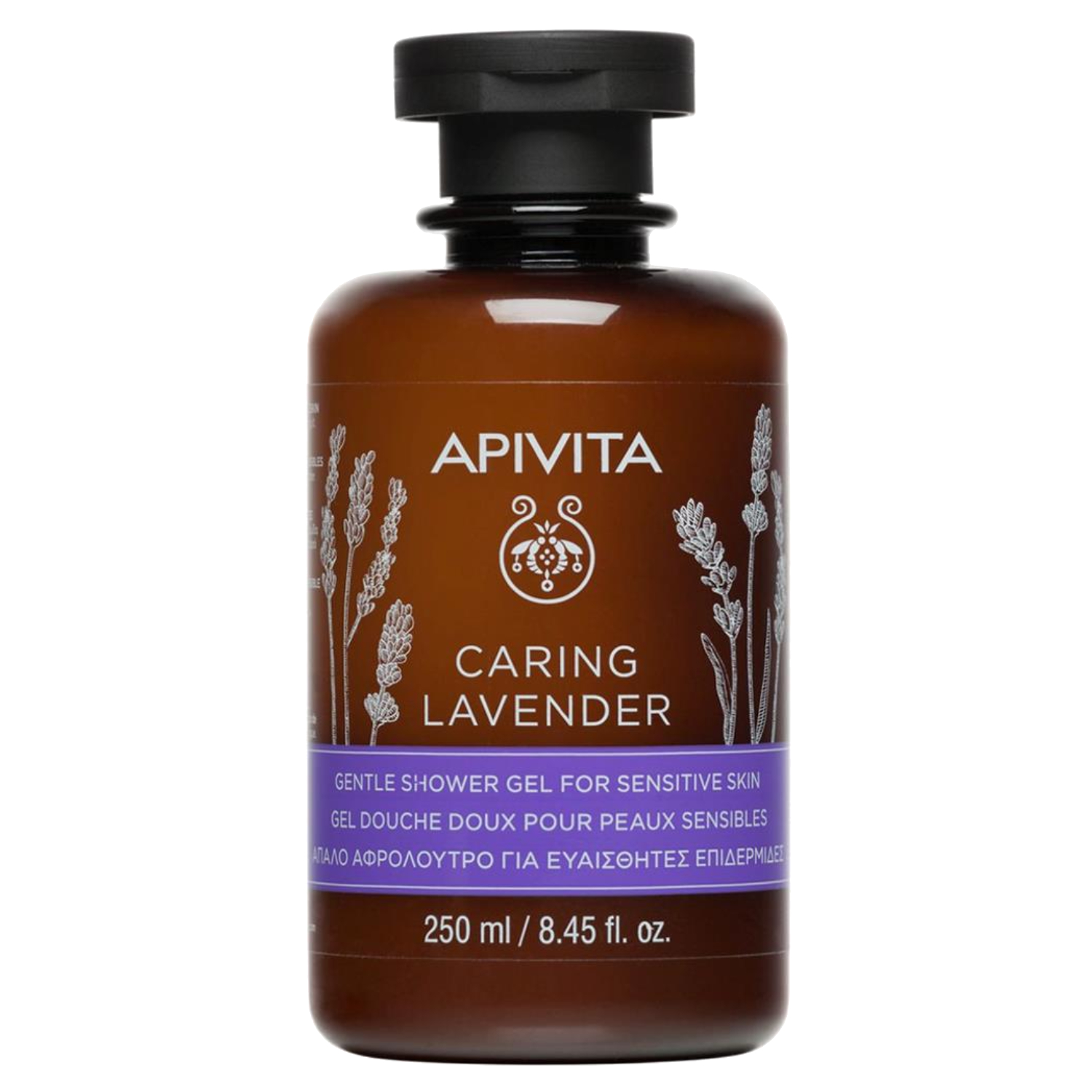Apivita Caring Lavender Gentle Shower Gel 250ml
