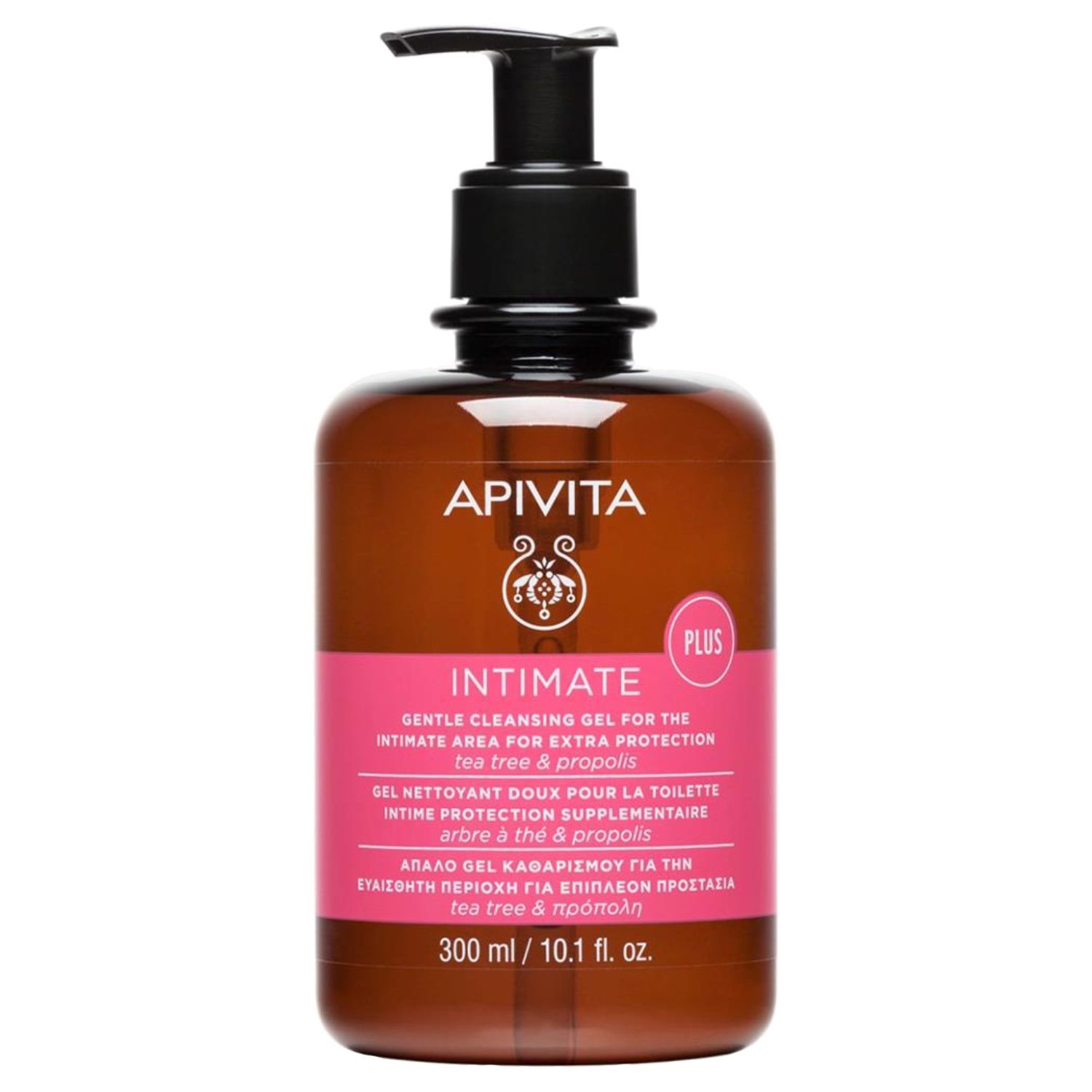 Apivita Intimate Plus Gentle Cleansing Gel For Extra Protection 300ml